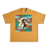 Peanut Butter western mustang horse Urban Heavy Tee - LillyAllenDesigns
