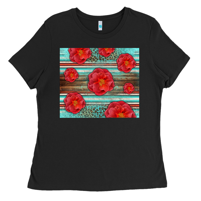 Western Roses Ladies Tee by LillyAllenDesigns | Teevron