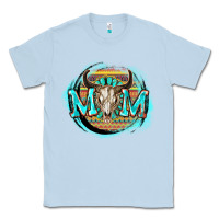 Dusty Blue Aztec mom Mother's Day Classic Tee - FaDigitalArtStudio