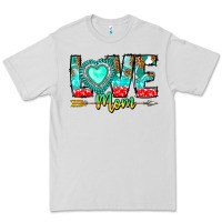 Dove Grey Love Mom Premium Tee - CowhideDigitalArt