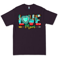 Plum Love Mom Premium Tee - CowhideDigitalArt