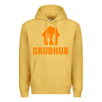 Antique Gold Grubhub t-shirt Premium Hoodie - DesigneFamous