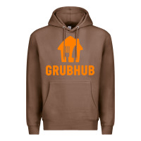 Chestnut Grubhub t-shirt Premium Hoodie - DesigneFamous