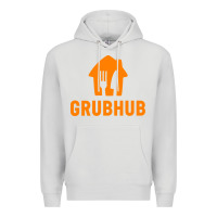 Dove Grey Grubhub t-shirt Premium Hoodie - DesigneFamous