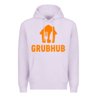 Lilac Grubhub t-shirt Premium Hoodie - DesigneFamous