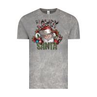 Cloud Rock howdy santa Vintage Tee - SublimationCraftShop