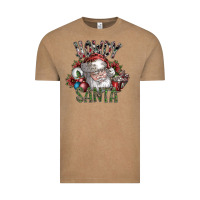 Vintage Coffee howdy santa Vintage Tee - SublimationCraftShop