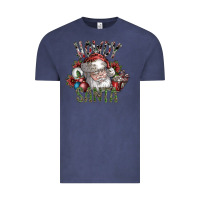 Vintage Denim howdy santa Vintage Tee - SublimationCraftShop