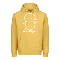 Antique Gold hello baymax Premium Hoodie - DesigneFamous