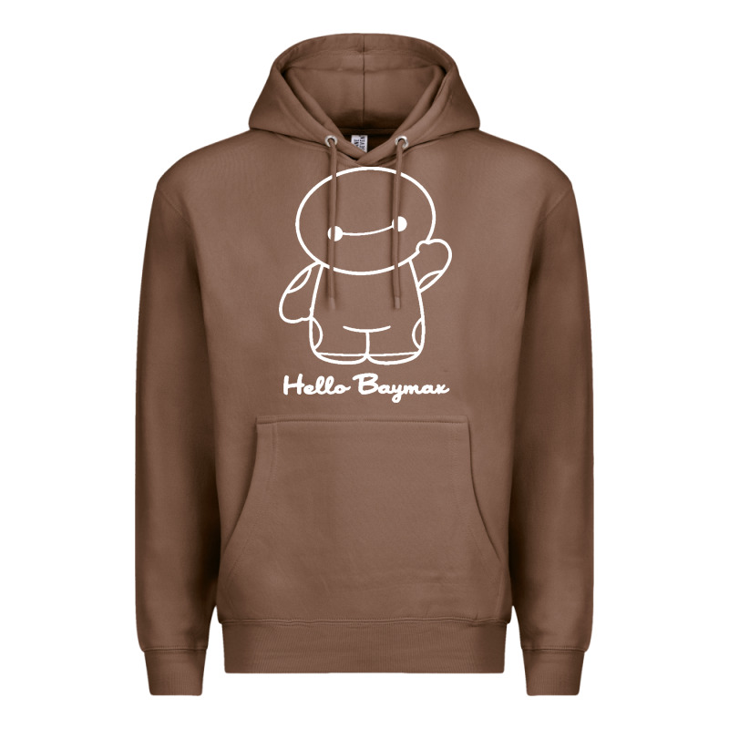 Hello Baymax Premium Hoodie by DesigneFamous | Teevron