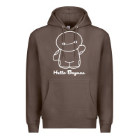 Coffee hello baymax Premium Hoodie - DesigneFamous