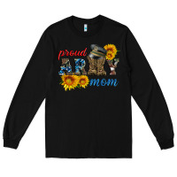 Black proud army mom Long Sleeve Tee - Artiststas