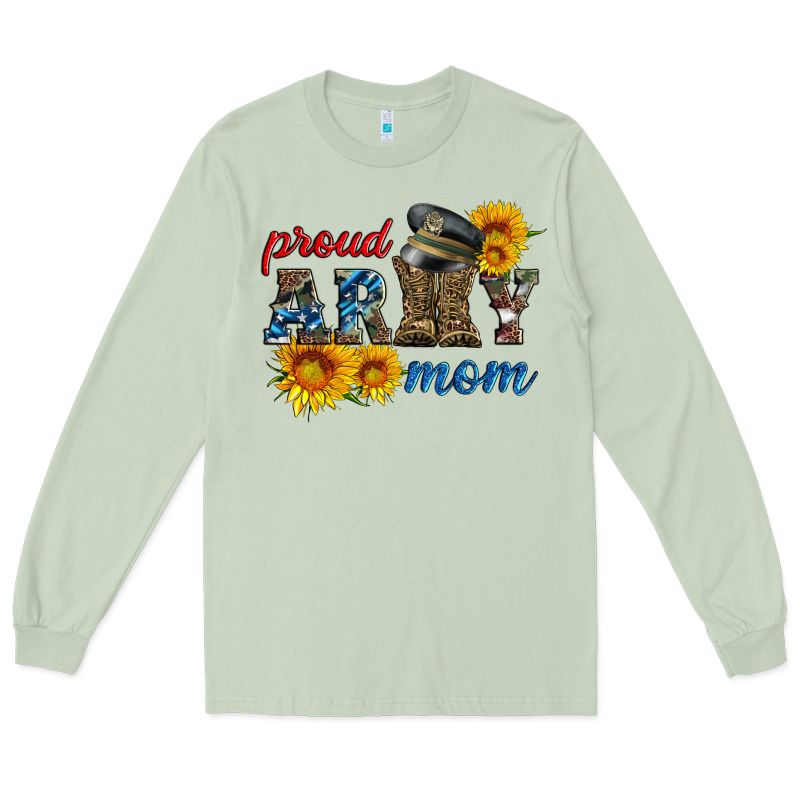 Proud Army Mom Long Sleeve Tee by Artiststas | Teevron