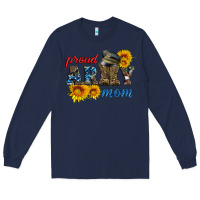 Navy proud army mom Long Sleeve Tee - Artiststas