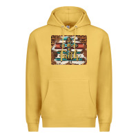 Antique Gold faith cross mousepad Premium Hoodie - BarkalooDesign