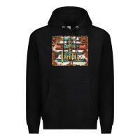 Black faith cross mousepad Premium Hoodie - BarkalooDesign