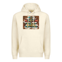 Sandshell faith cross mousepad Premium Hoodie - BarkalooDesign