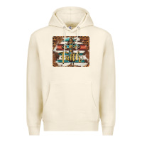 Tofu faith cross mousepad Premium Hoodie - BarkalooDesign
