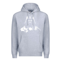 Heather Grey darth vader Premium Hoodie - DesigneFamous
