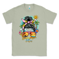 Matcha summer vibes messy bun Classic Tee - BarkalooDesign