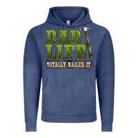 Vintage Denim dad lıfe totally naıled it Vintage Hoodie - BarkalooDesign