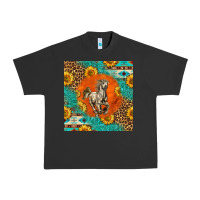 Pigment Black western percheron horse Urban Heavy Tee - LillyAllenDesigns