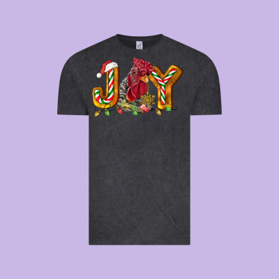 Joy Rooster Vintage Tee Designed By Lillyallendesigns