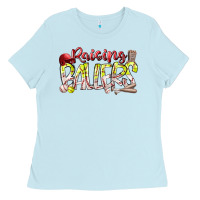 Baby Blue raising ballers Ladies Tee - RacoonDesign