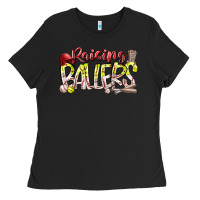 Black raising ballers Ladies Tee - RacoonDesign