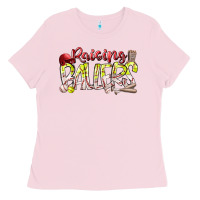 Bubblegum Pink raising ballers Ladies Tee - RacoonDesign