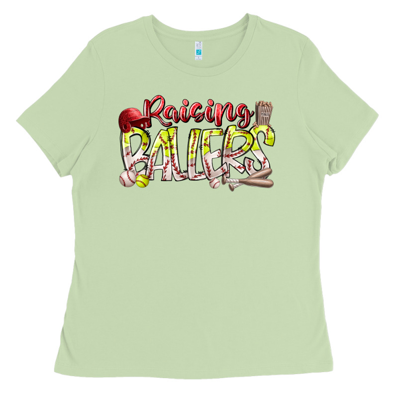Raising Ballers Ladies Tee by RacoonDesign | Teevron