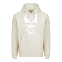 Oatmeal Heather venom classic Premium Hoodie - DesigneFamous