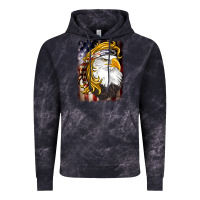 Cloud Black american mullet   eagle Vintage Hoodie - BarkalooDesign