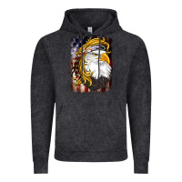Vintage Black american mullet   eagle Vintage Hoodie - BarkalooDesign