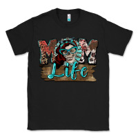 Black Mom life skull Mother's Day Classic Tee - FaDigitalArtStudio