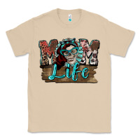 Mushroom Mom life skull Mother's Day Classic Tee - FaDigitalArtStudio
