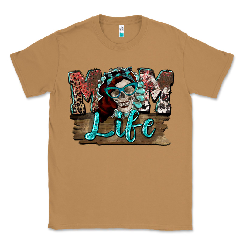 Mom Life Skull Mother's Day Classic Tee by FaDigitalArtStudio | Teevron
