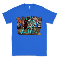 True Royal Mom life skull Mother's Day Classic Tee - FaDigitalArtStudio