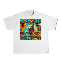 Lunar Rock Haflinger Horse Aztec Urban Heavy Tee - LillyAllenDesigns