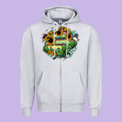 Aguascalientes State Of Mexico Map Zipper Hoodie Designed By Ranaportraitstore
