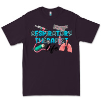 Plum Western Respiratory Therapist Life Premium Tee - LillyAllenDesigns