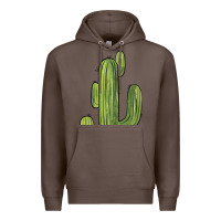 Coffee cactus Premium Hoodie - BarkalooDesign
