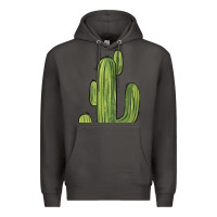 Smoke cactus Premium Hoodie - BarkalooDesign