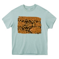 Arona leopard glitter background Heavy Core Tee - RanaPortraitStore
