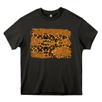 Asphalt leopard glitter background Heavy Core Tee - RanaPortraitStore