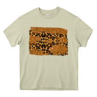 Mossy leopard glitter background Heavy Core Tee - RanaPortraitStore