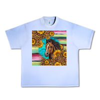 Grape Ice quarter horse aztec pattern Urban Heavy Tee - LillyAllenDesigns