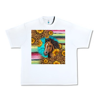 Quarter Horse Aztec Pattern Urban Heavy Tee | Teevron