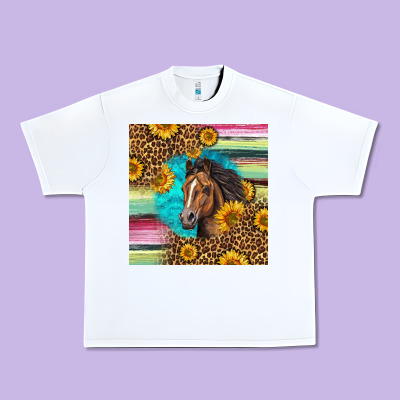 Quarter Horse Aztec Pattern Urban Heavy Tee Designed By Lillyallendesigns