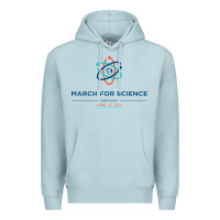 Blue Mist march for science astronaut Premium Hoodie - DesigneFamous